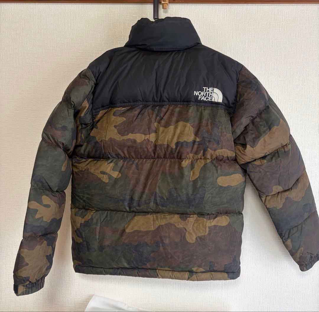 THE NORTH FACE ヌプシ 迷彩ダウンジャケット