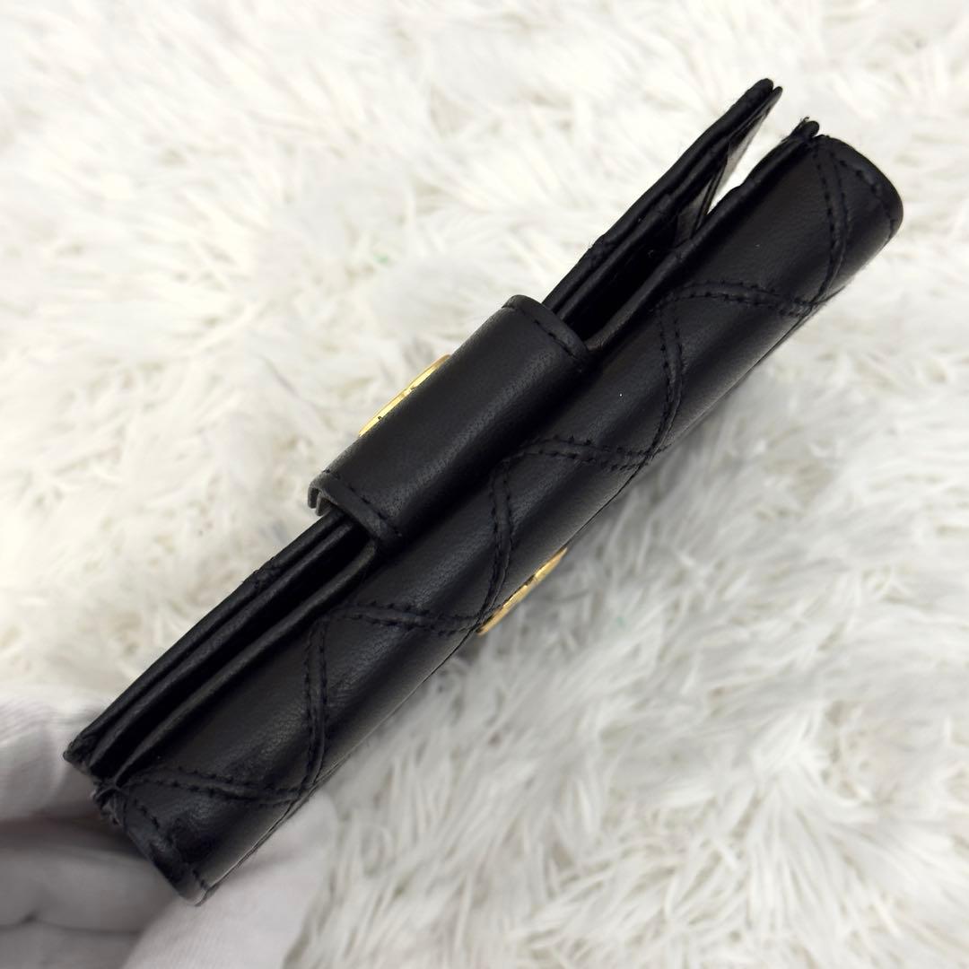 極上美品⭐️CHANELシャネル ココマーク ビコローレ Wホック 財布 レザー