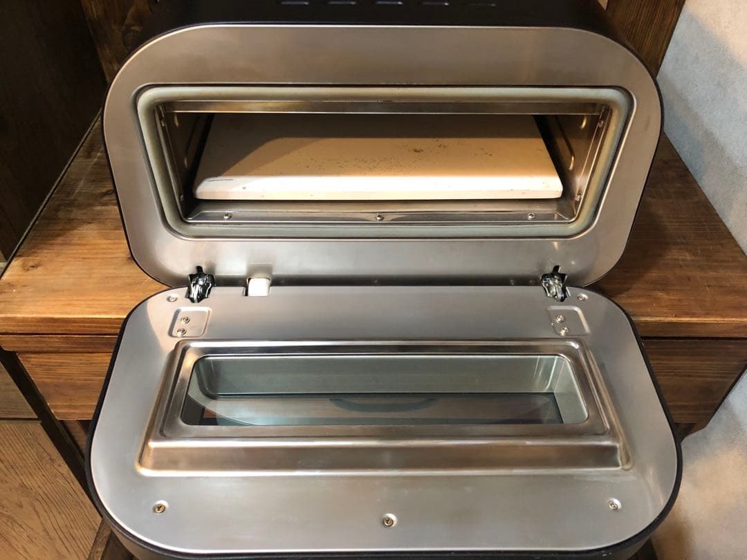 ENRO 電気式窯焼名人 ピザ釜　未使用ストーン付