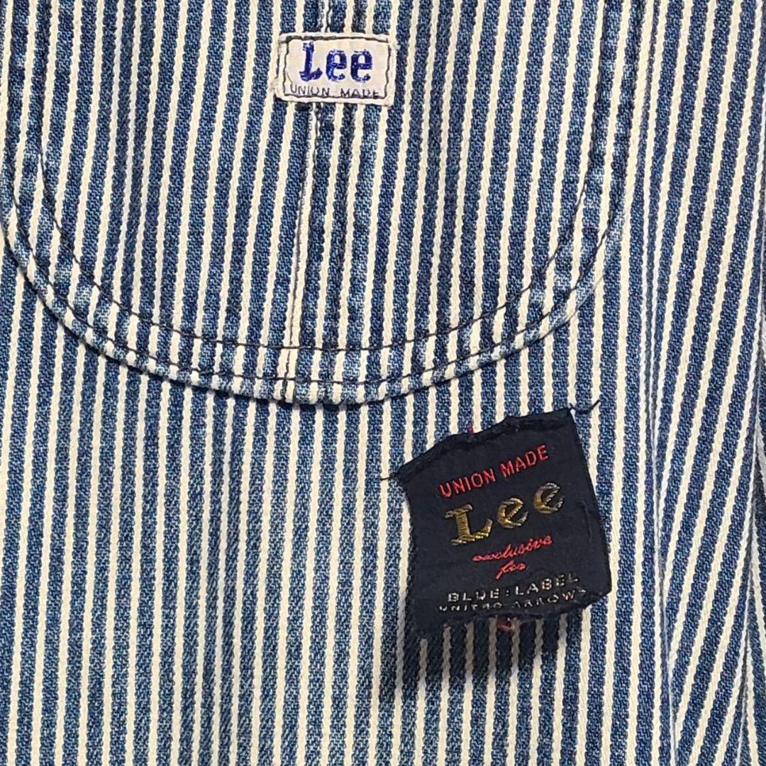 リー Lee ユナイテッドアローズ つなぎ ジャンプスーツ ヒッコリーストライプ