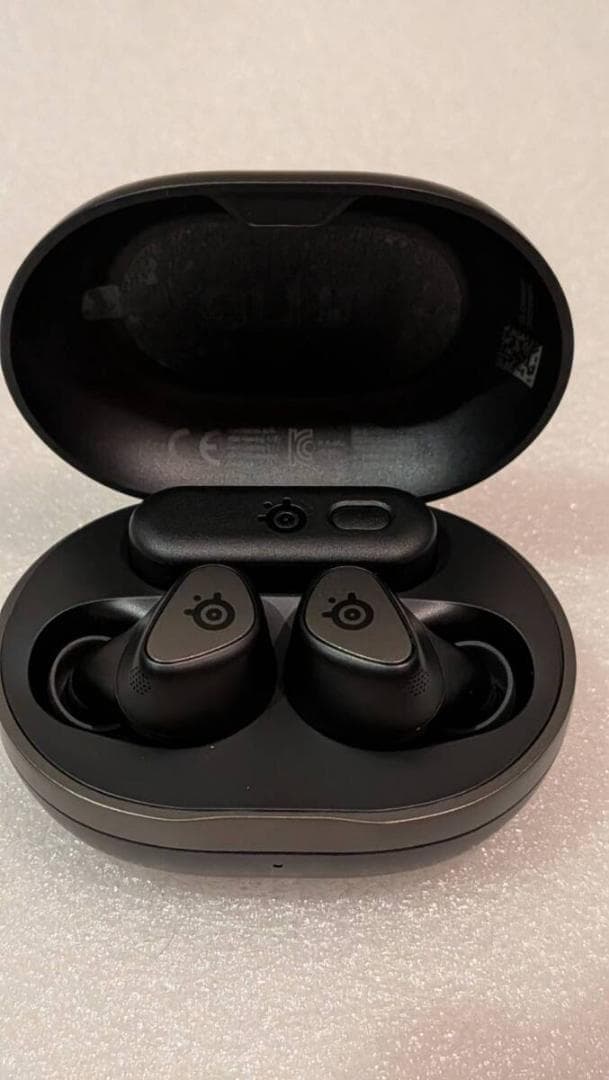 未使用 ブラック スティールシリーズ ARCTIS GAMEBUDS 黒