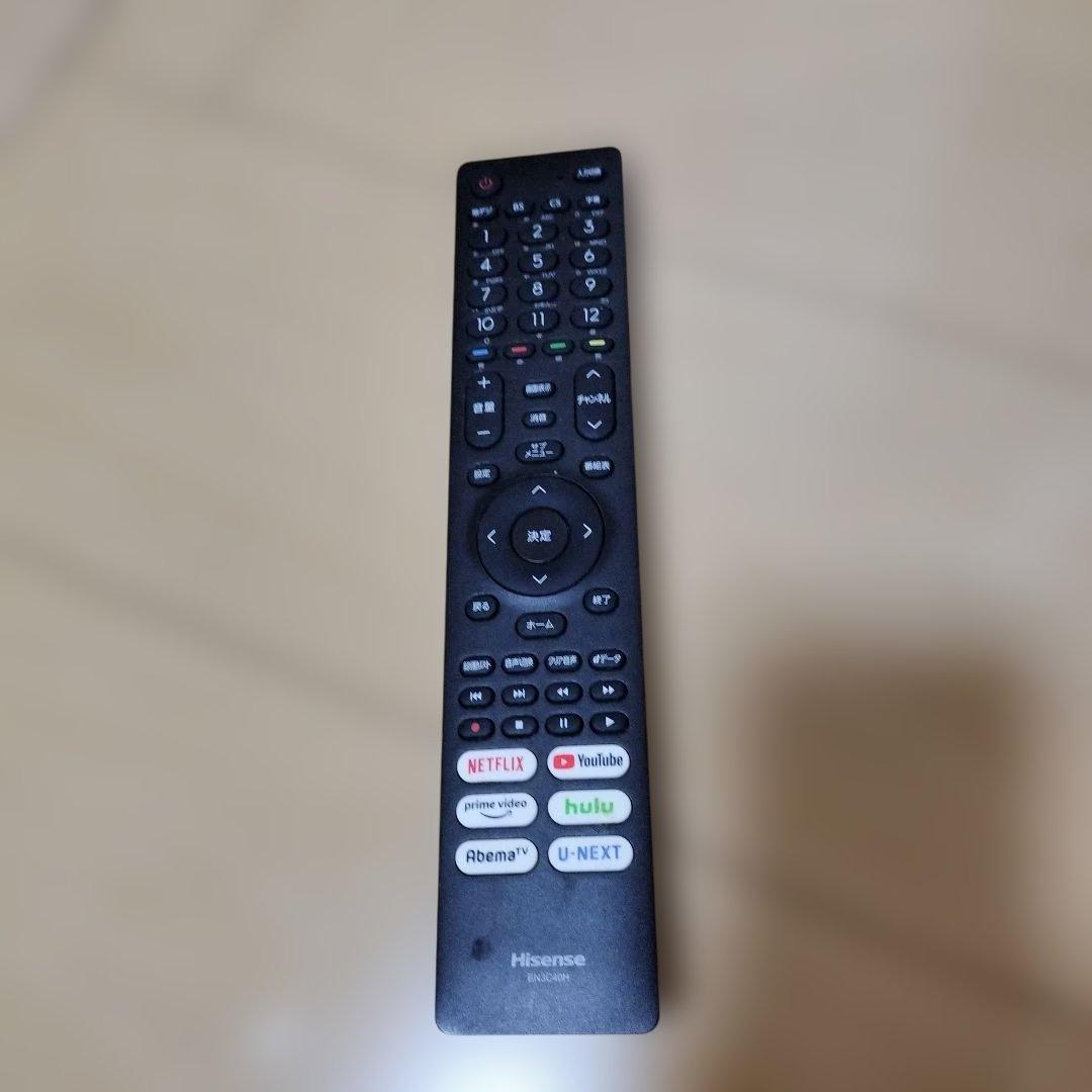 ハイセンス32型スマートテレビ32BK2