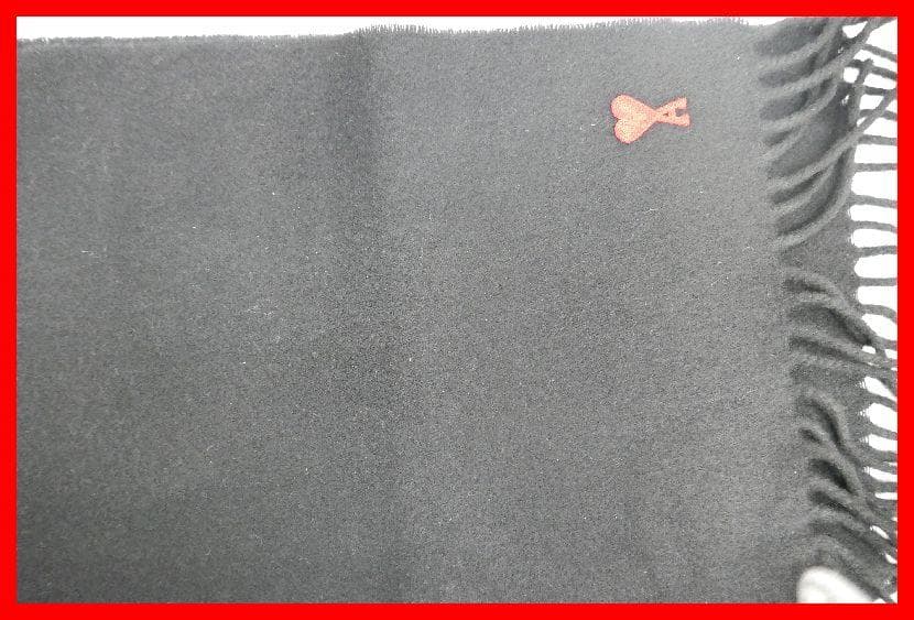 ami paris ウール100％マフラーマフラー mム362