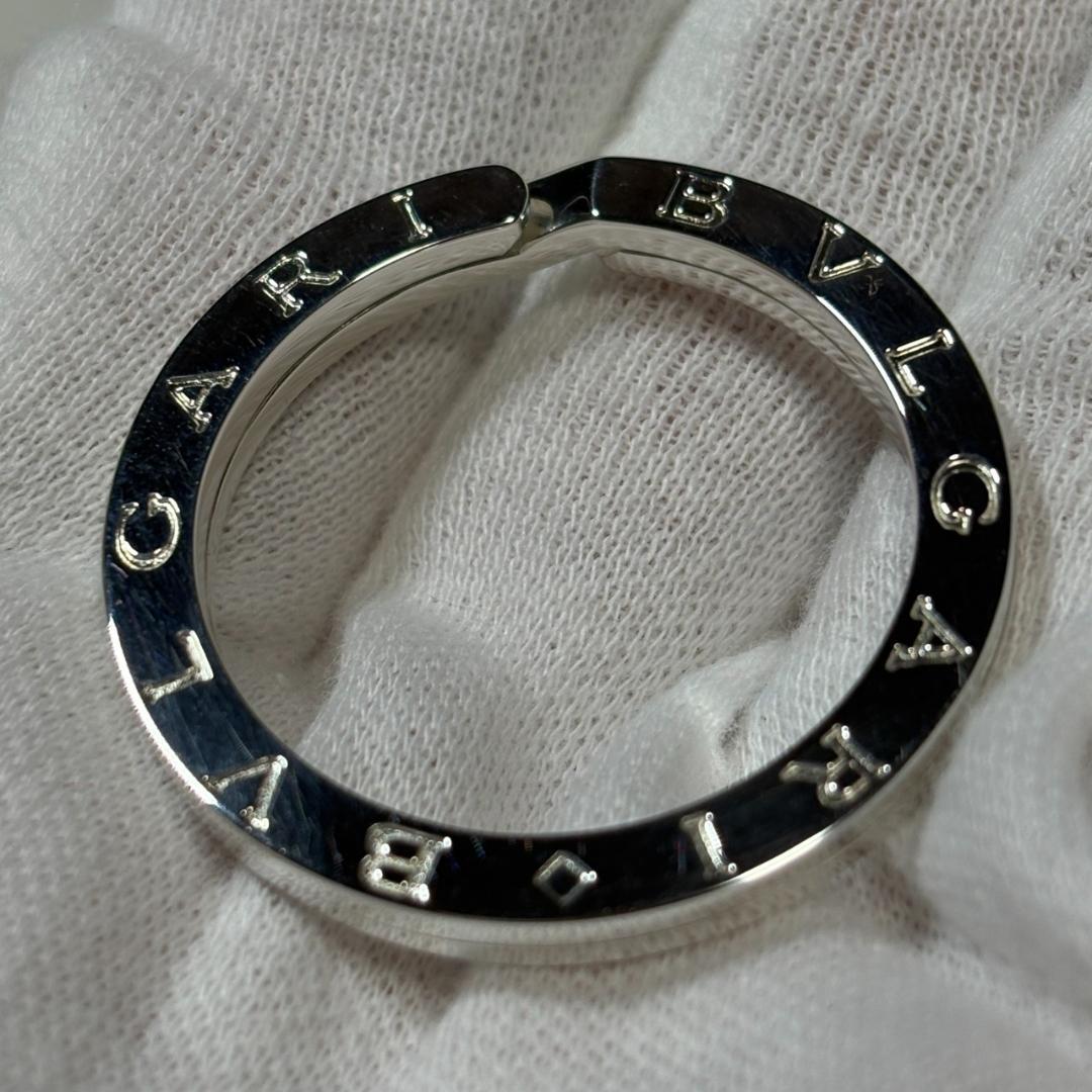 【まめ】ブルガリキーリング SV925 箱付き #B610