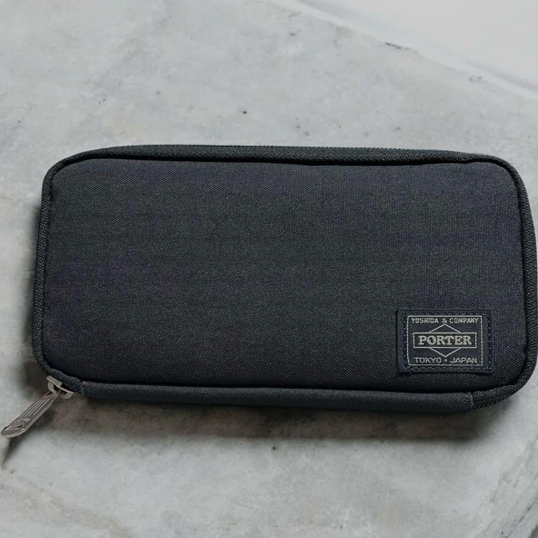 【未使用級】PORTER長財布　たまひよコラボ　ユニセックス　ブラック　ナイロン