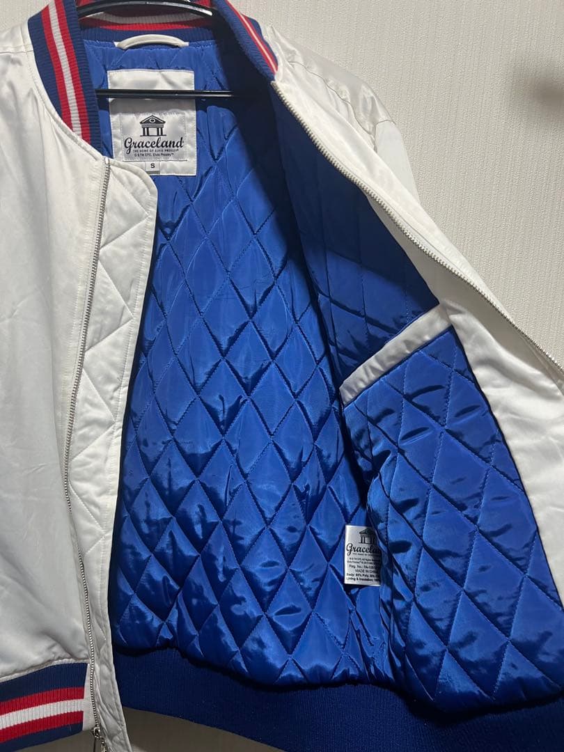 エルヴィス プレスリー公式、刺繍 アメリカンイーグルジャンパー