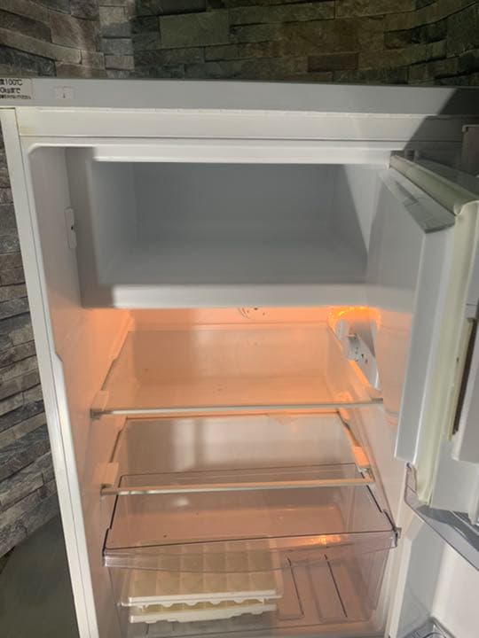 Haier +105㍑ 1ドア直冷式冷蔵庫+ホワイト JR-N105A(W)