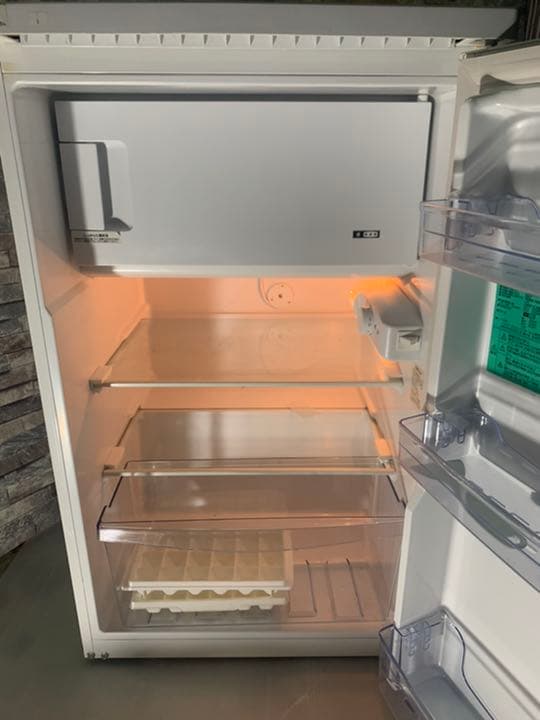 Haier +105㍑ 1ドア直冷式冷蔵庫+ホワイト JR-N105A(W)