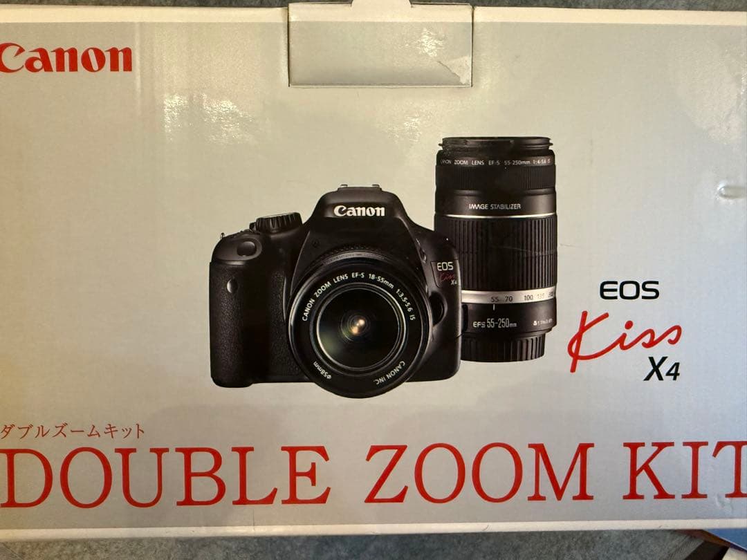☆ 【sea】Canon EOS Kiss X4 ダブルズームキット