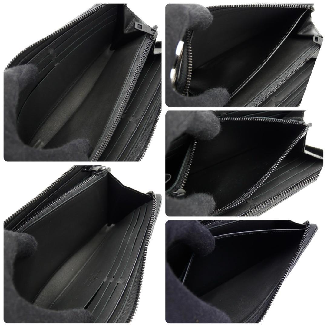 ルイヴィトン アエログラム ジッピーウォレット ホリゾンタル 長財布 ブラック