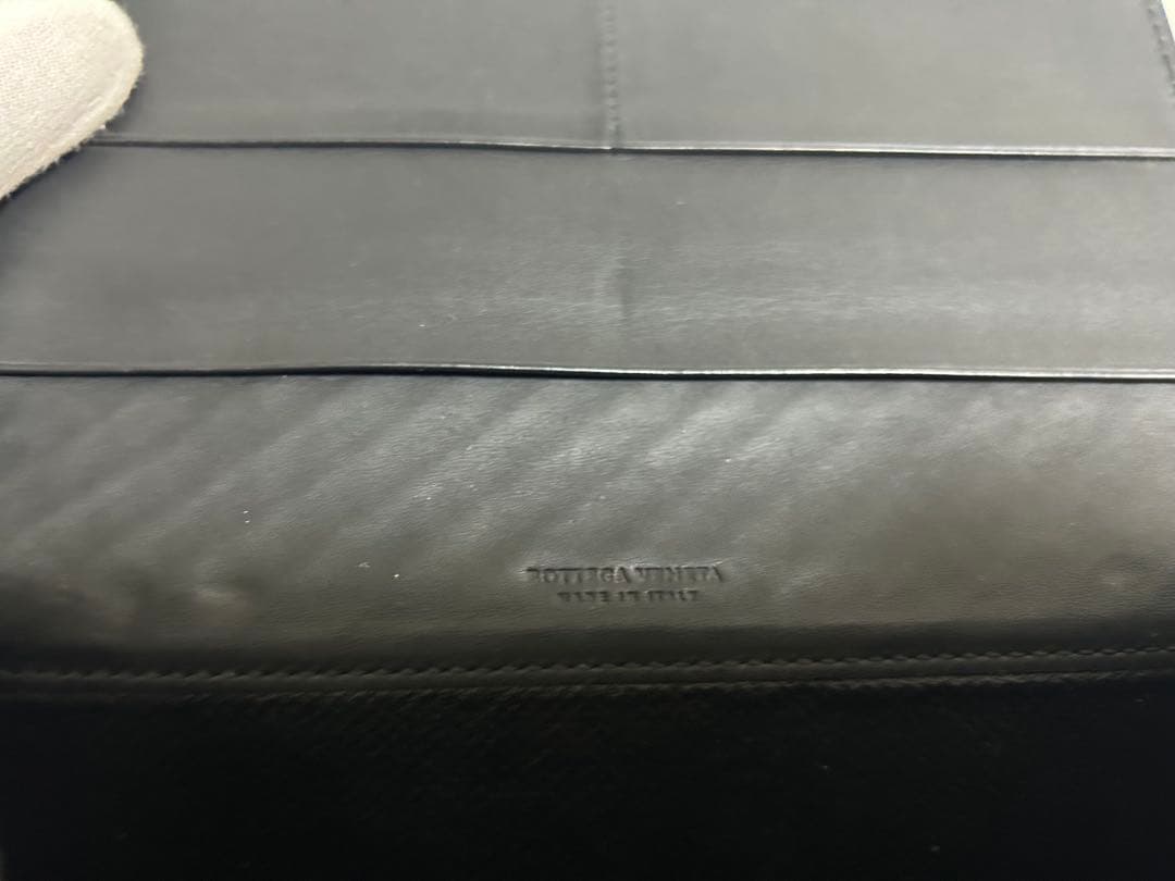 Bottega Veneta ボッテガ ヴェネタ 長財布 ブラック