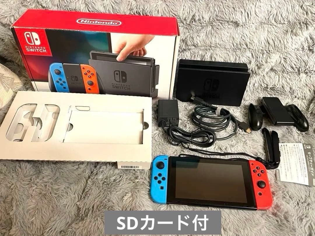 【完品】【動作確認済】NintendoSwitch スイッチ　SDカード付
