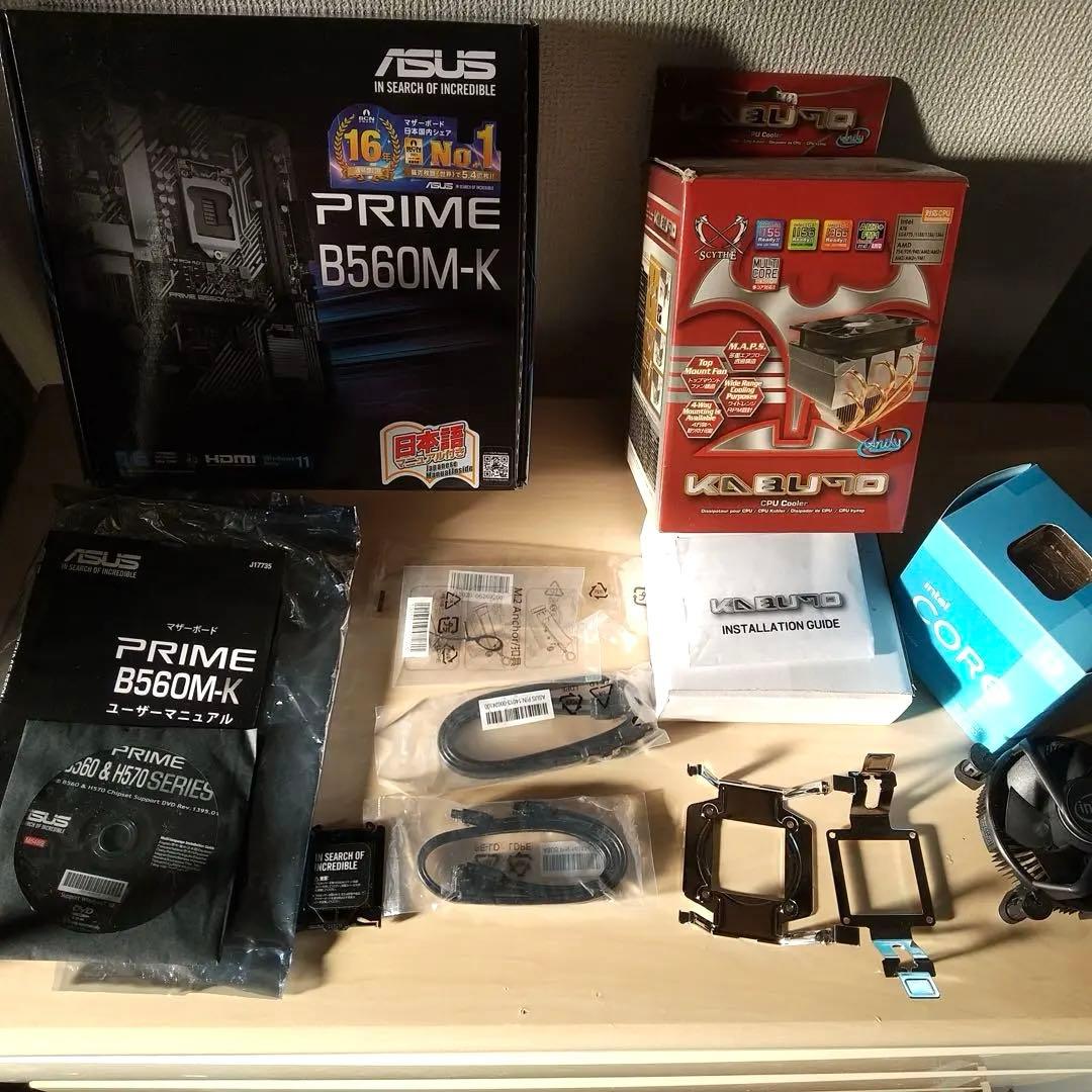 Core i3-10105F・GeForce GTX 1060自作PC