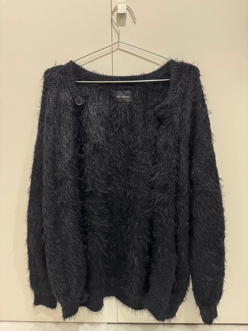 正規品 the edooni カーディガン黒