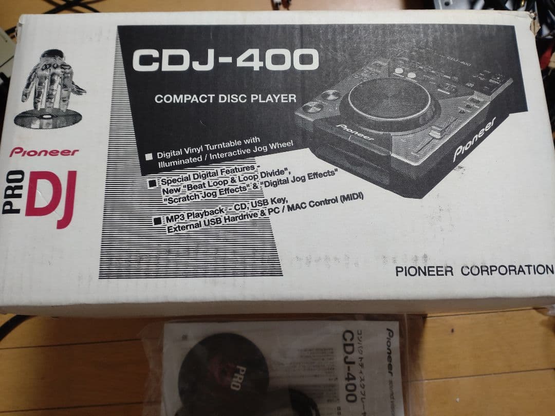 Pioneer CDJ-400　動作確認済み　送料込み　元箱あり