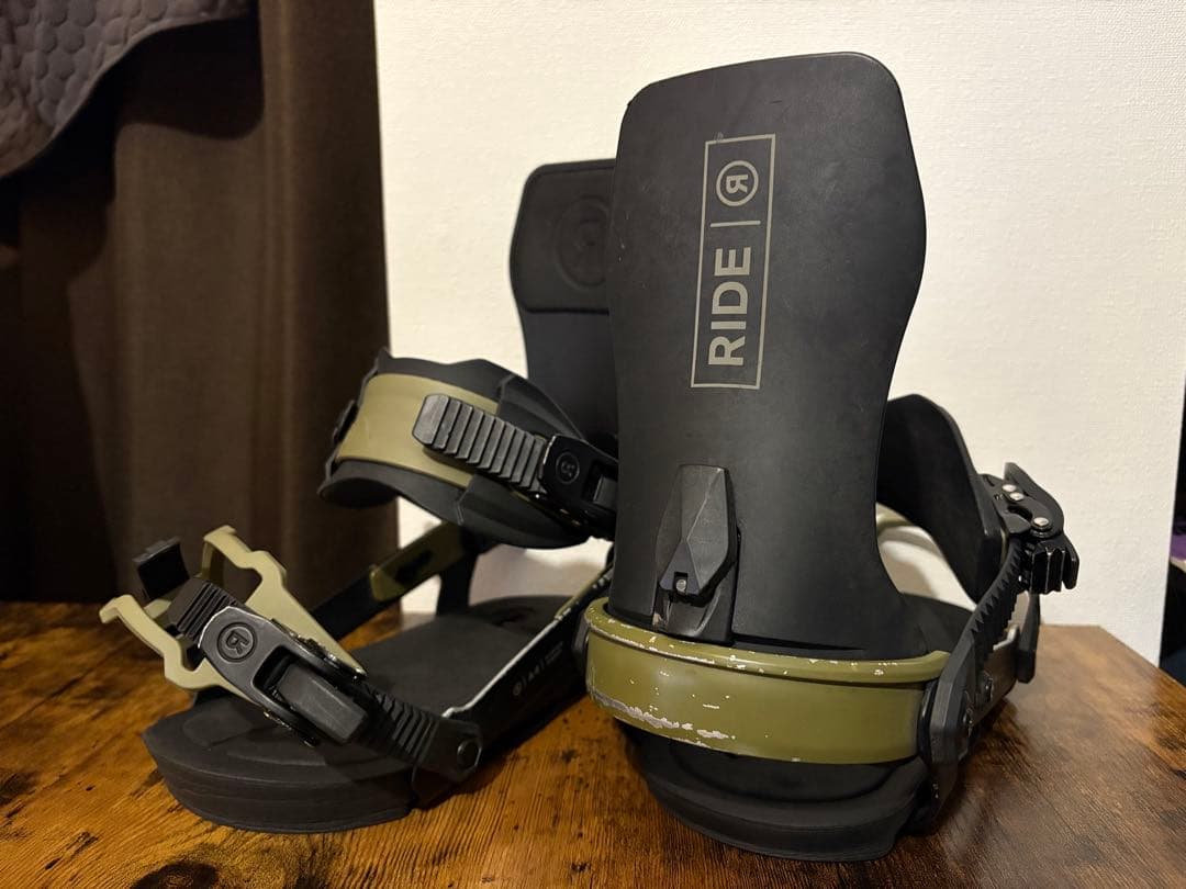 RIDE A-6 M スノーボードビンディング オリーブグリーン