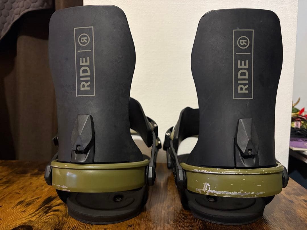 RIDE A-6 M スノーボードビンディング オリーブグリーン