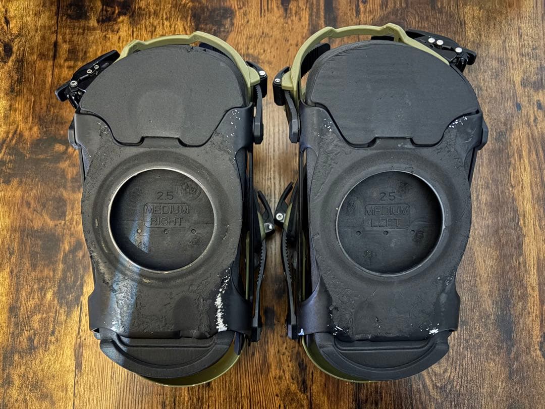 RIDE A-6 M スノーボードビンディング オリーブグリーン