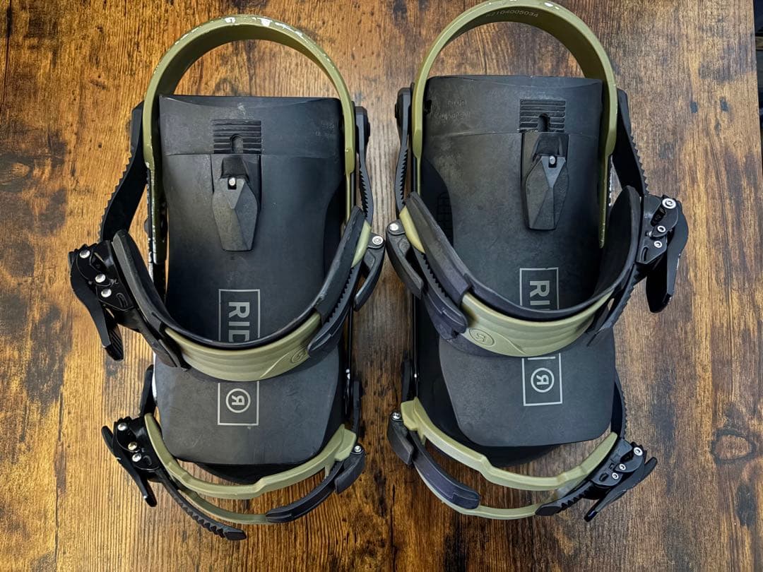 RIDE A-6 M スノーボードビンディング オリーブグリーン