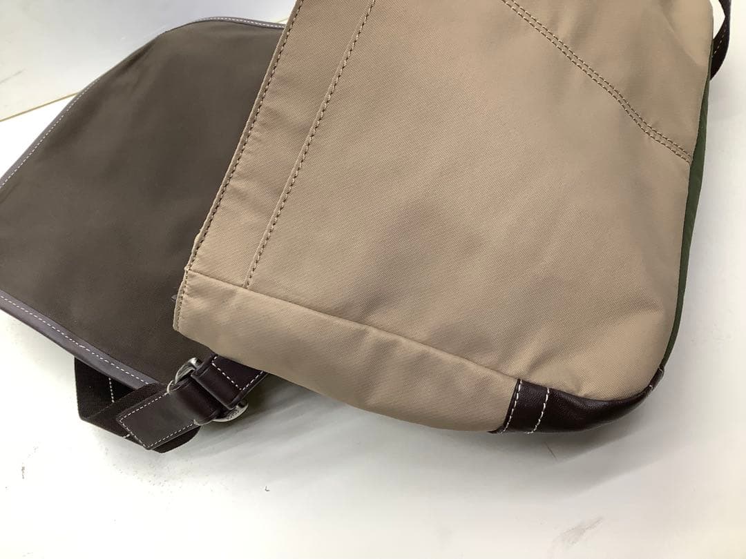 送料無料￼COACH 美品 メンズメッセンジャーバッグ ショルダーバック￼