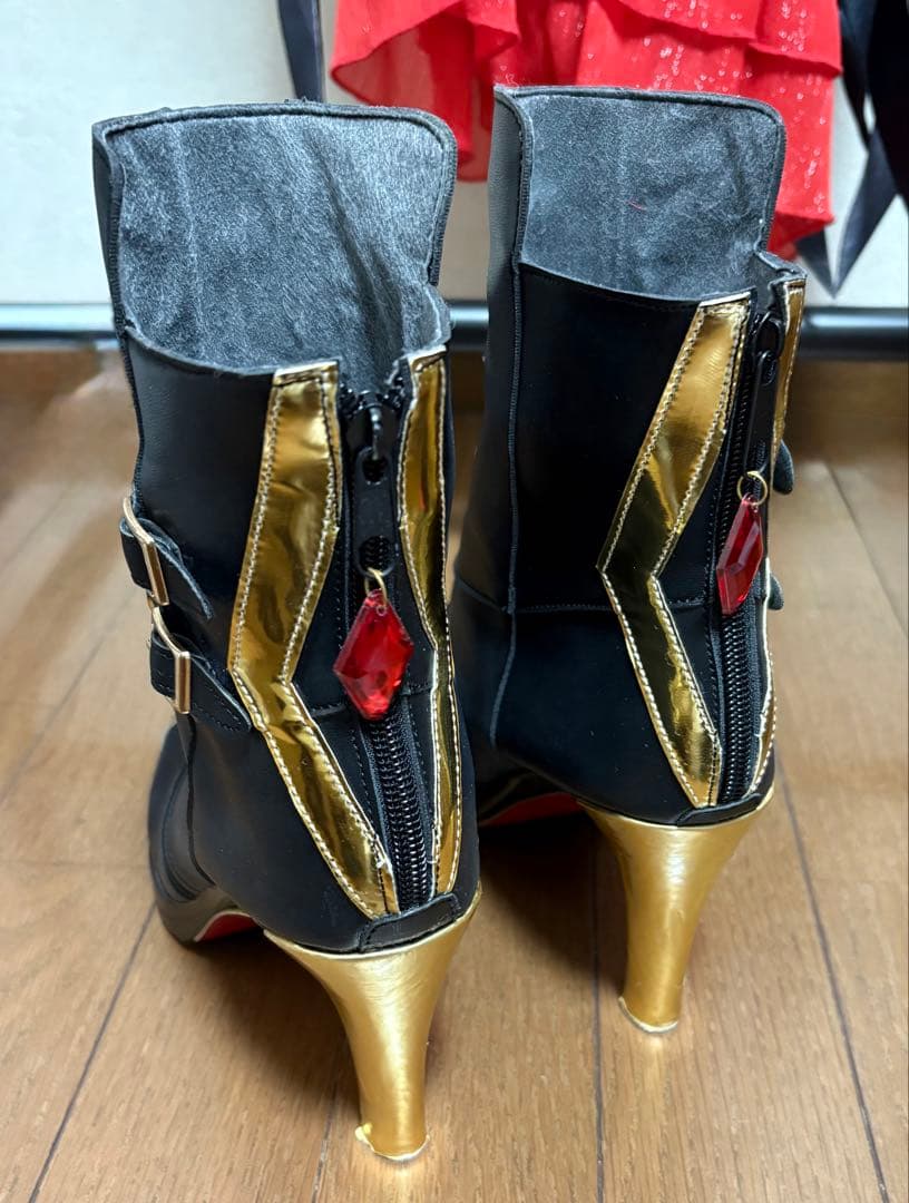 召使コスプレL、ウィッグ、靴付き