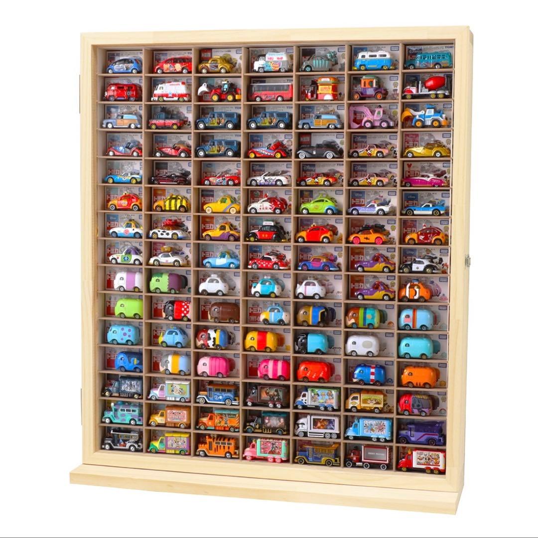 【美品】もりもり工房　トミカケース/ミニカーケース　7×15マス