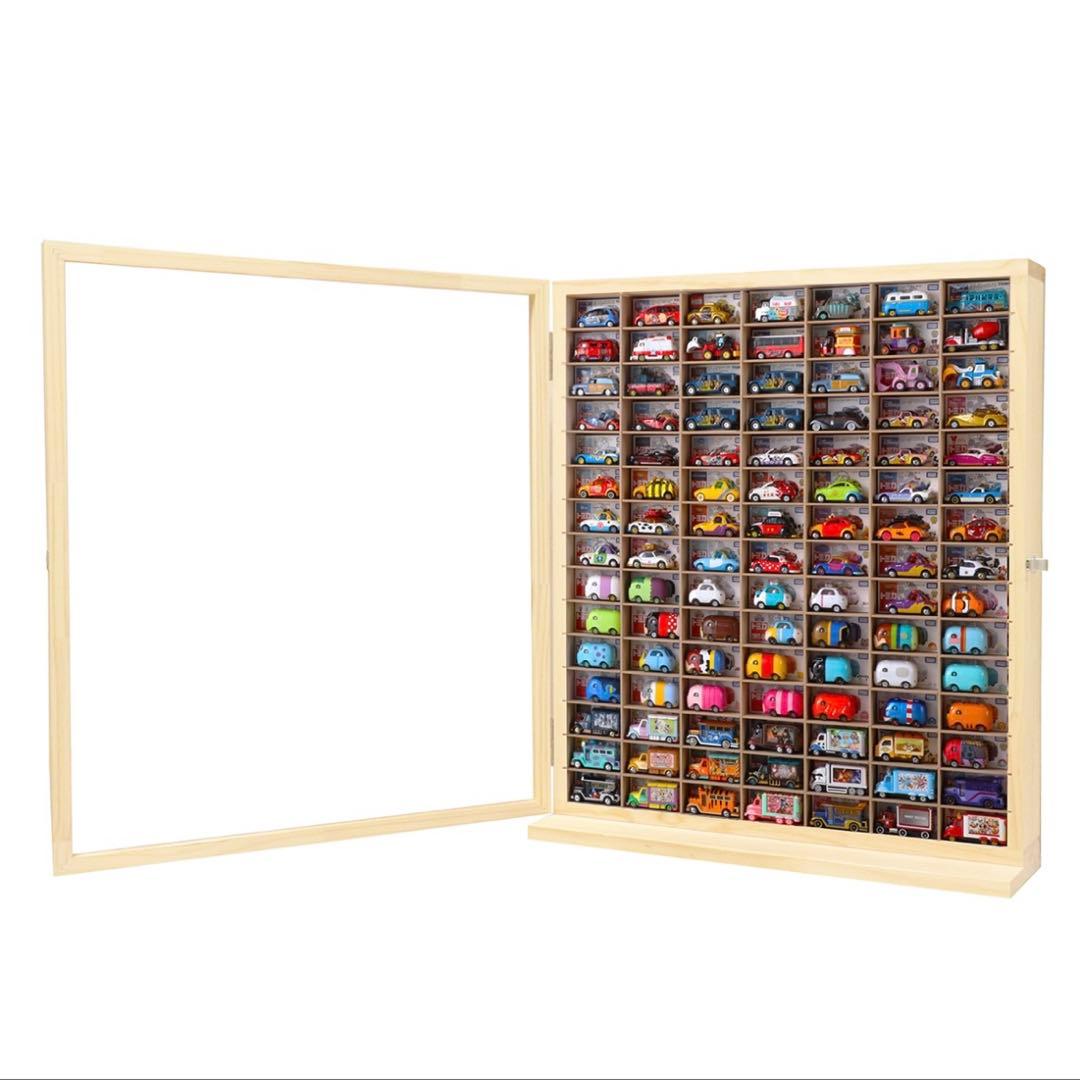 【美品】もりもり工房　トミカケース/ミニカーケース　7×15マス