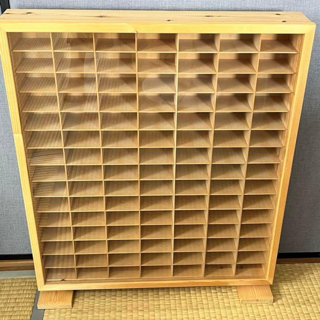 【美品】もりもり工房　トミカケース/ミニカーケース　7×15マス