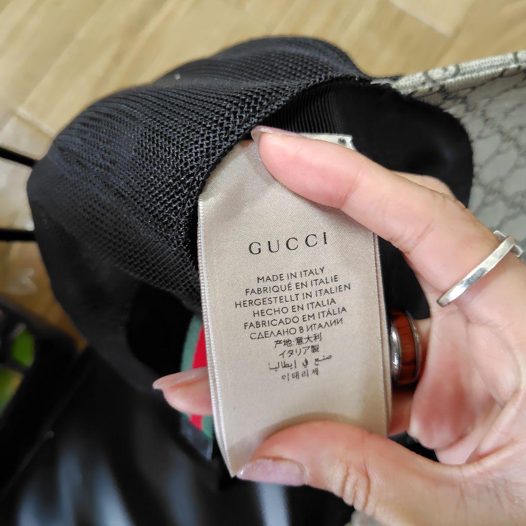 GUCCI トラ刺繍 ベースボールキャップ