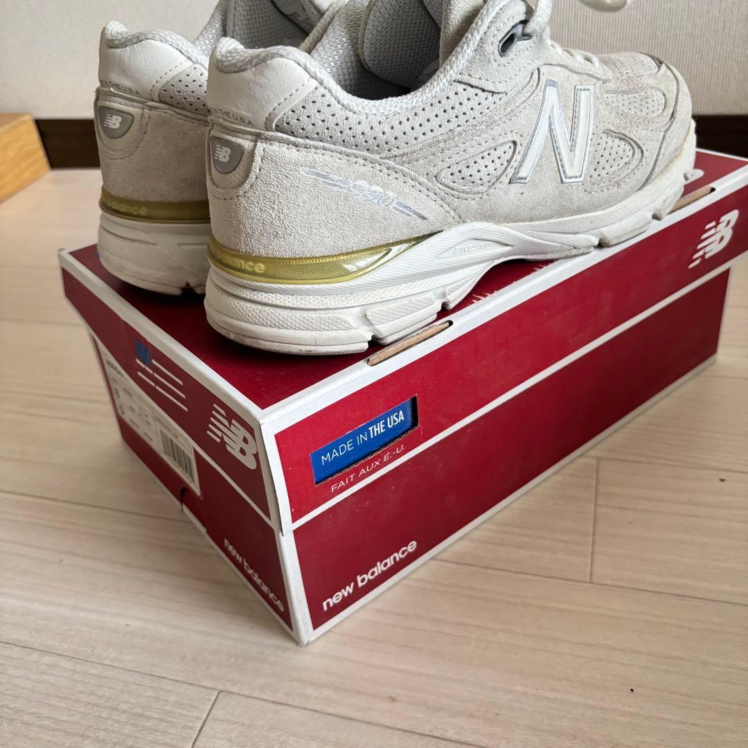 美品 NEW BALANCE US990 V4 26cm USA製