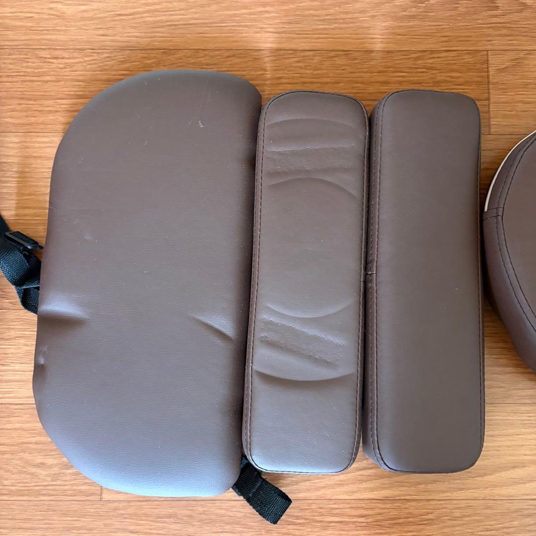 折りたたみマッサージベッド ブラウン　木製　持ち運び