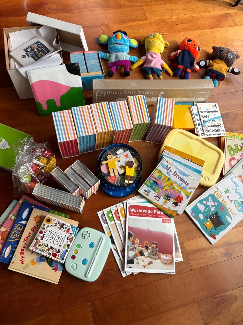 ワールドワイドキッズ英語教材セット