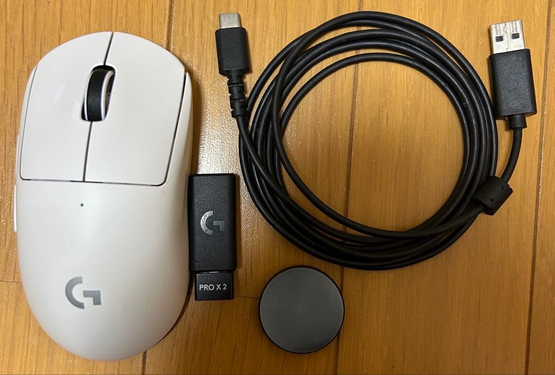 Logicool PRO X 2 ホワイトマウスジープロエックススーパーライト2