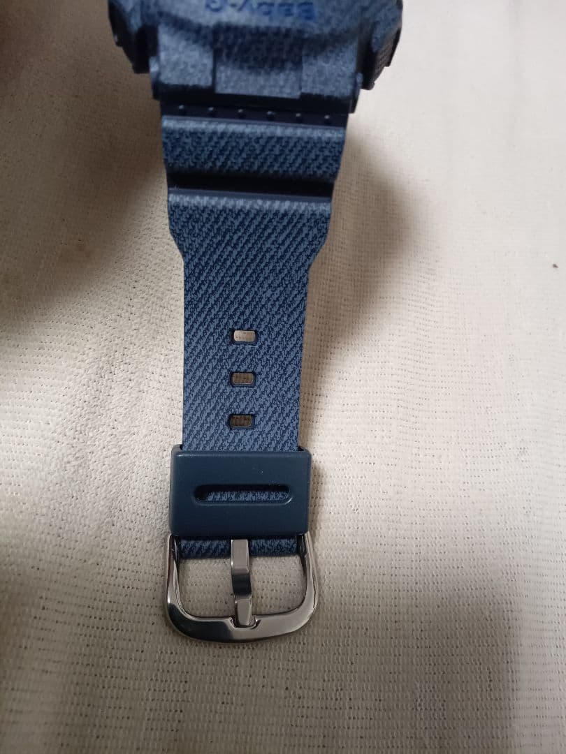 値下げ 新品 Baby-G デニムドカラー BA-110DE ダークブルー