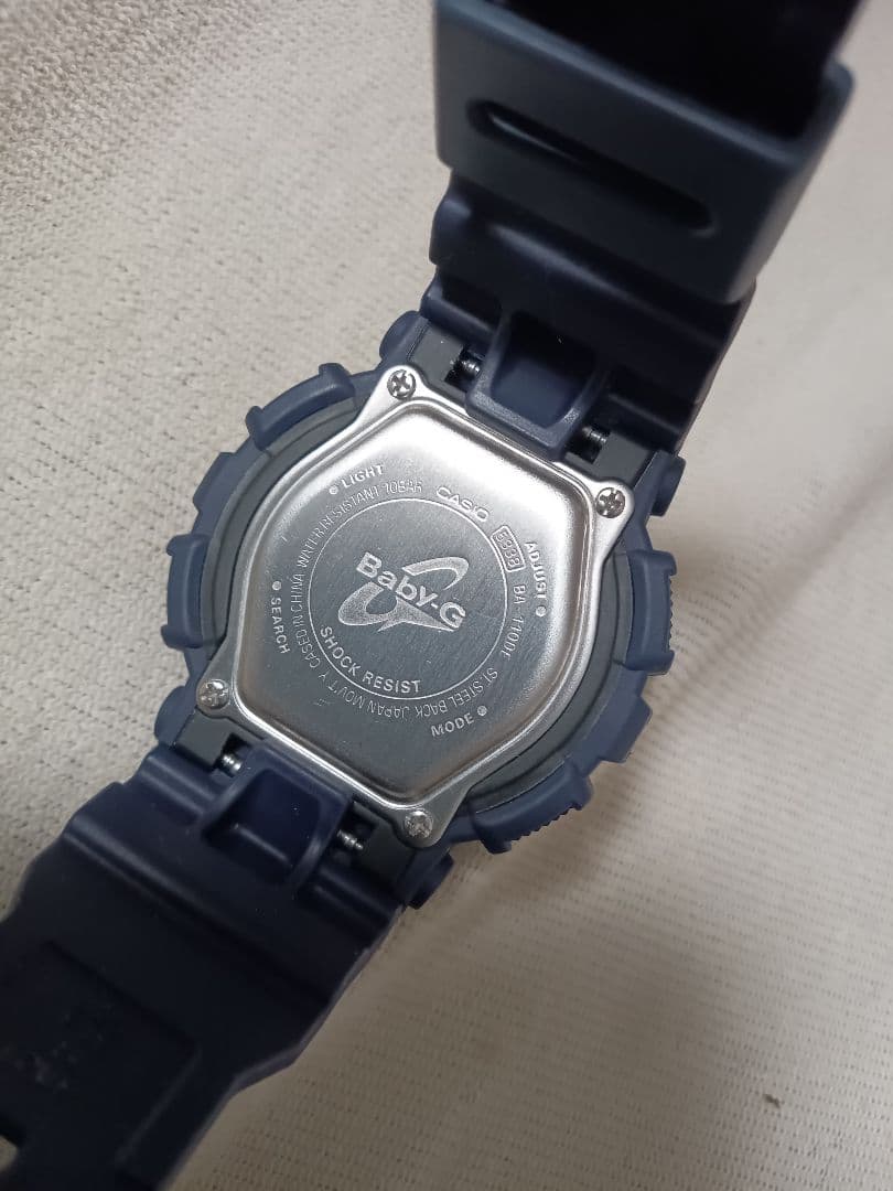 値下げ 新品 Baby-G デニムドカラー BA-110DE ダークブルー