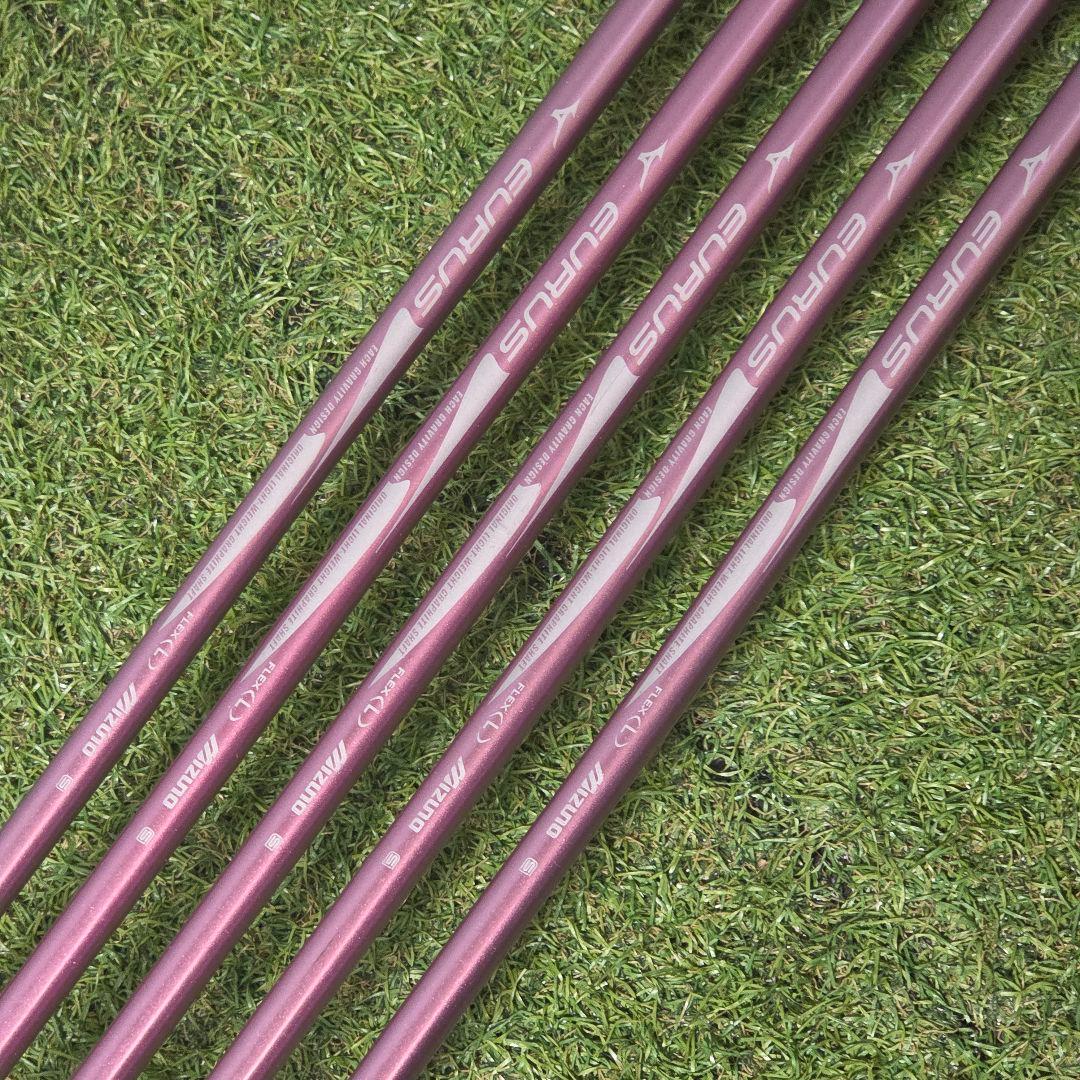 ミズノ ユーラス EURUS レディースゴルフクラブ アイアンセット 5本 L