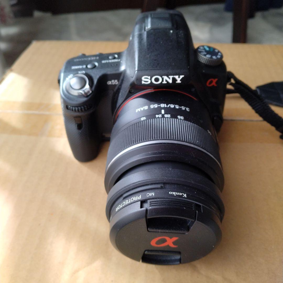 Sony α55 デジタルカメラ + DT 55-200mmレンズ