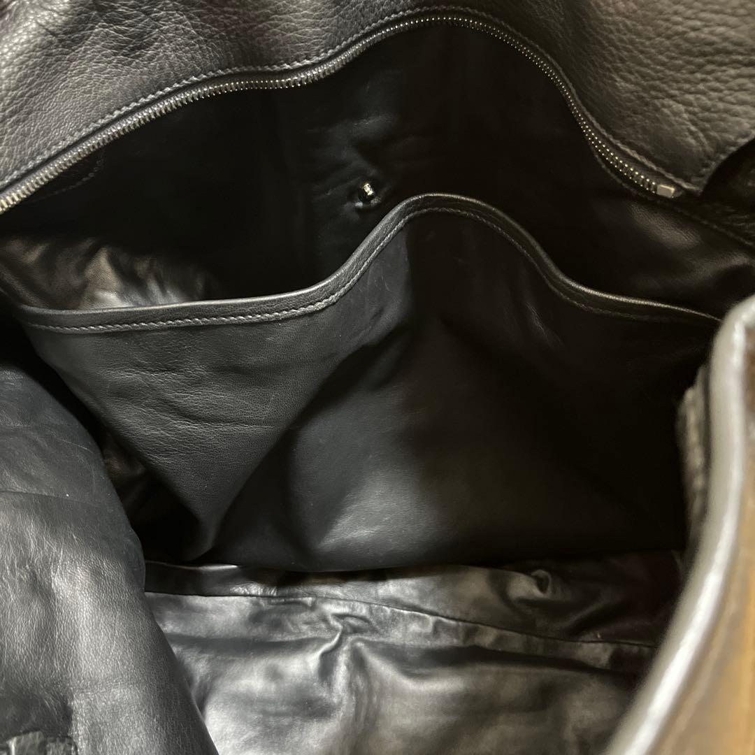 PRADA メンズ レザートートバッグ