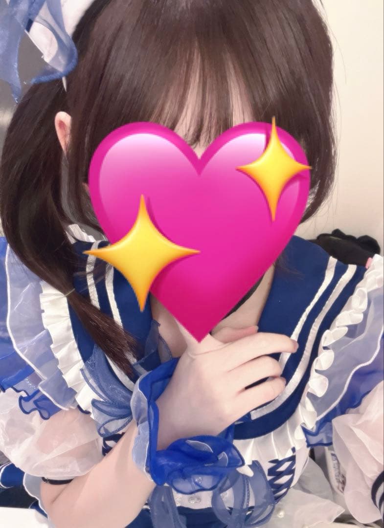 Malymoon 逃げ水あむ着用 01フリルセーラーブルー マリン