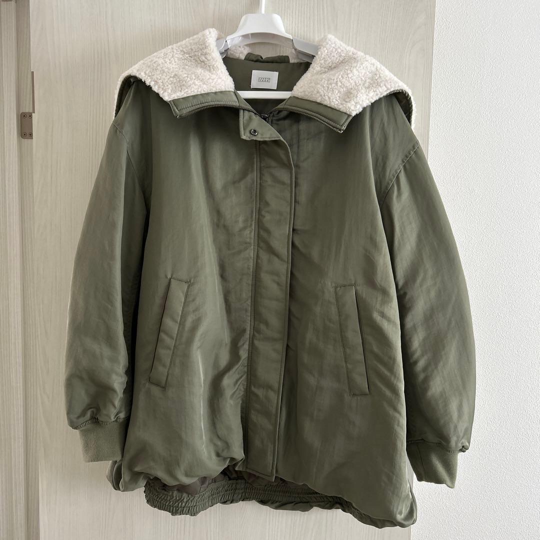 【あやさん】LOWRYS FARM BIGエリフライトブルゾン アウター