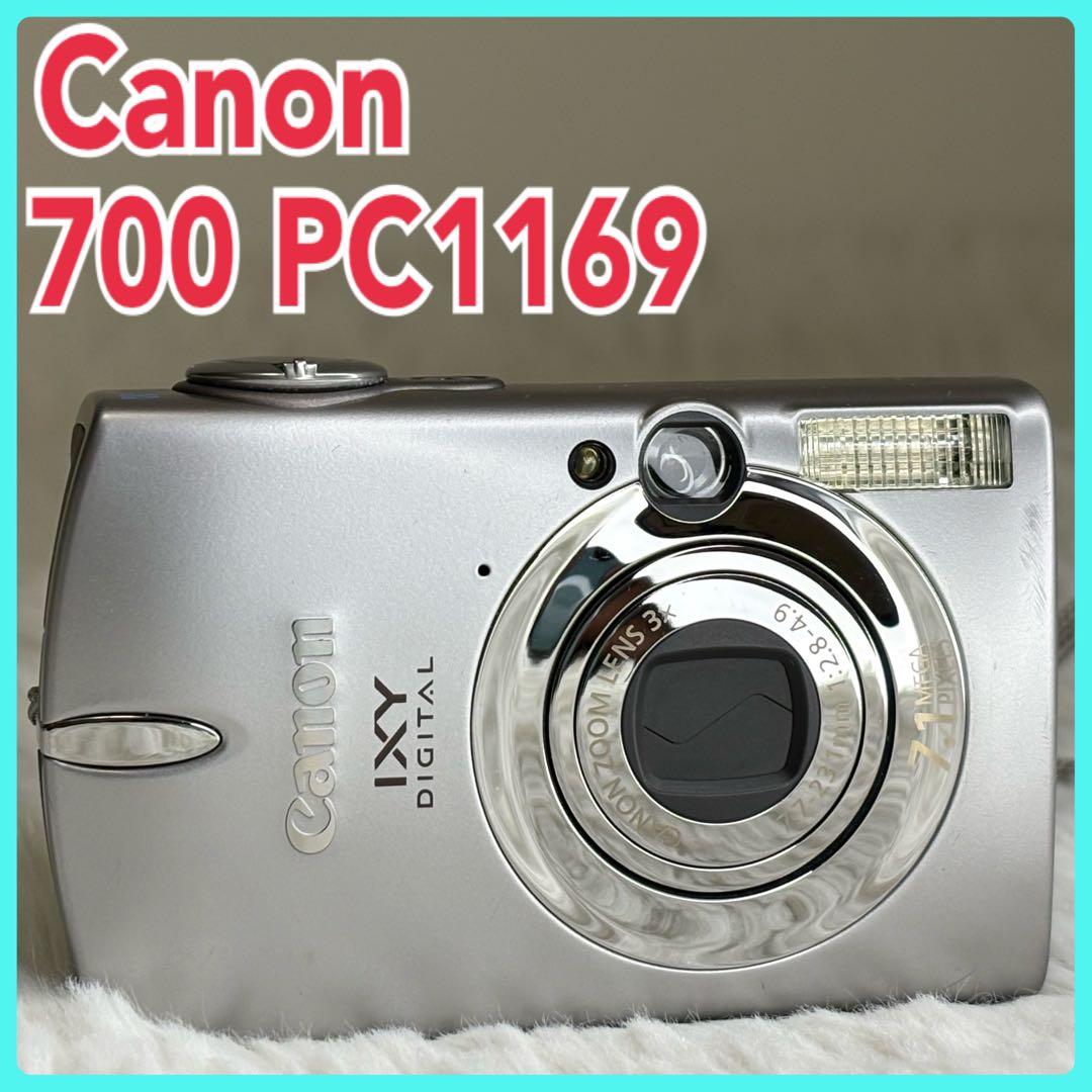 Canon カメラ　IXY 700 PC1169 充電器　箱 コンデジ　動作品