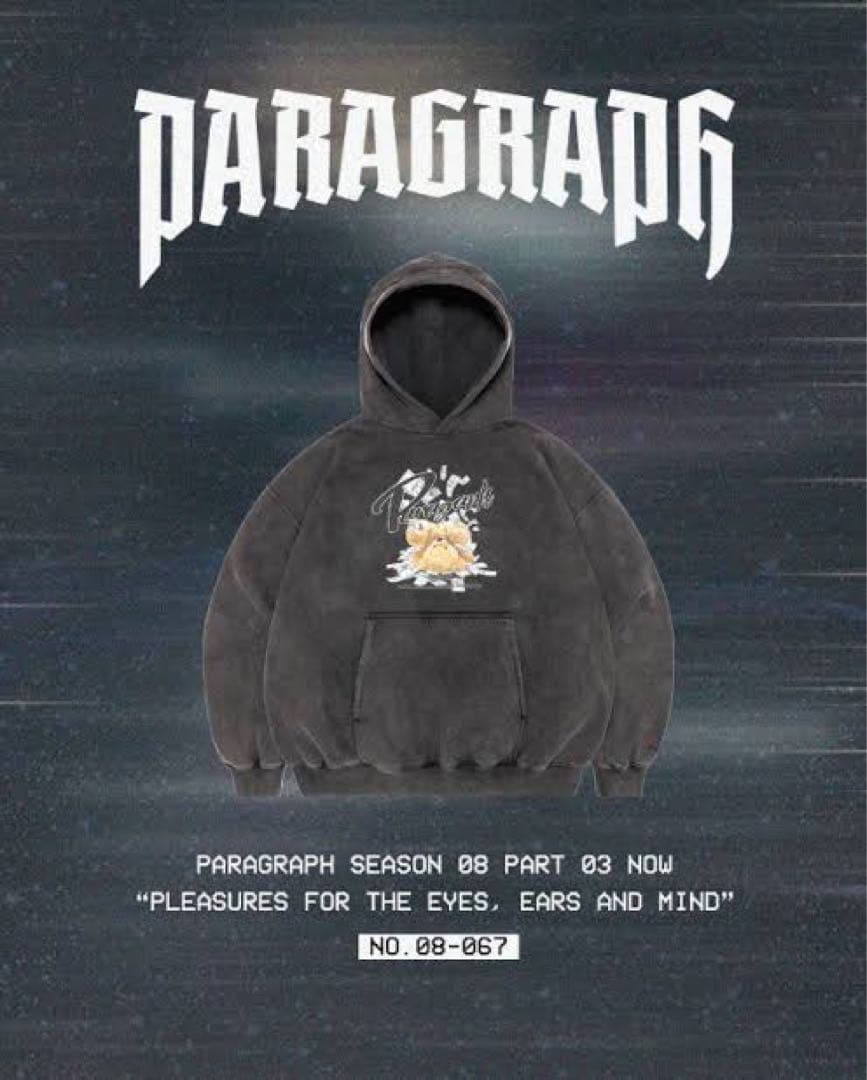 【美品】Teddy Bear Pigment Hoodie【完売品】