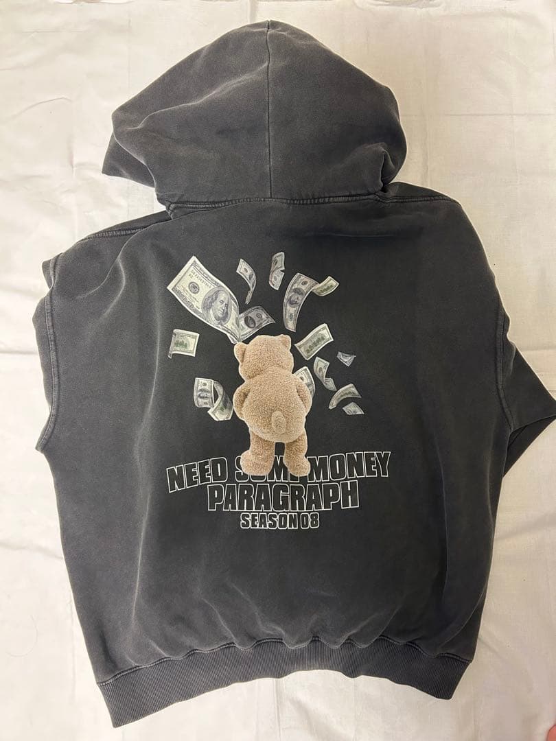 【美品】Teddy Bear Pigment Hoodie【完売品】