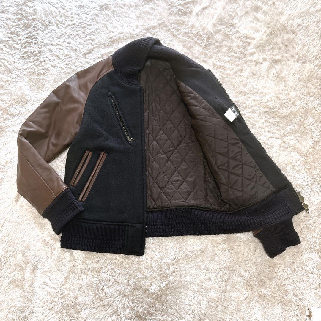 LOUNGE LIZARD ラウンジリザード メルトン カウハイド スタジャンL