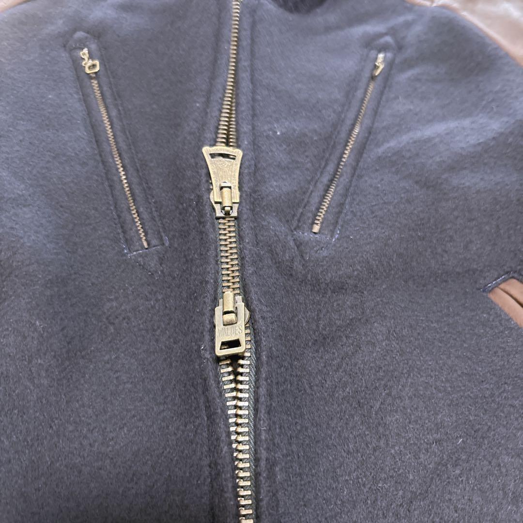 LOUNGE LIZARD ラウンジリザード メルトン カウハイド スタジャンL