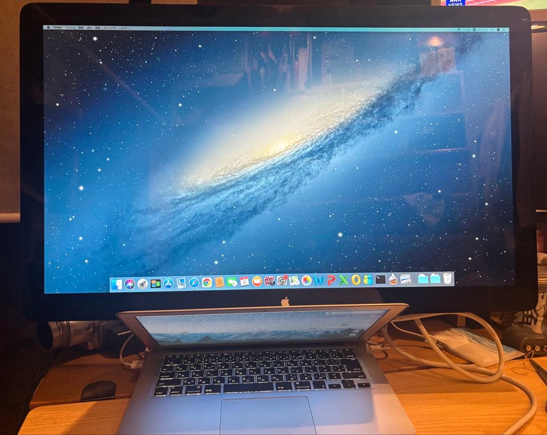 極美品正常動作品Apple cinema display 27インチ　A1316