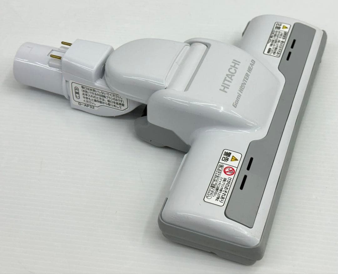 中古　白　D-AP32 日立掃除機　多機種対応　ヘッド　回転ブラシ　ホワイト
