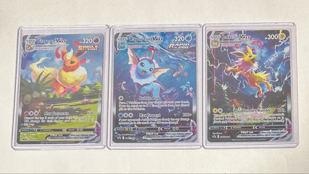 「ポケカ」夏ポケカ イーブイ VMAX SARセット 英語版