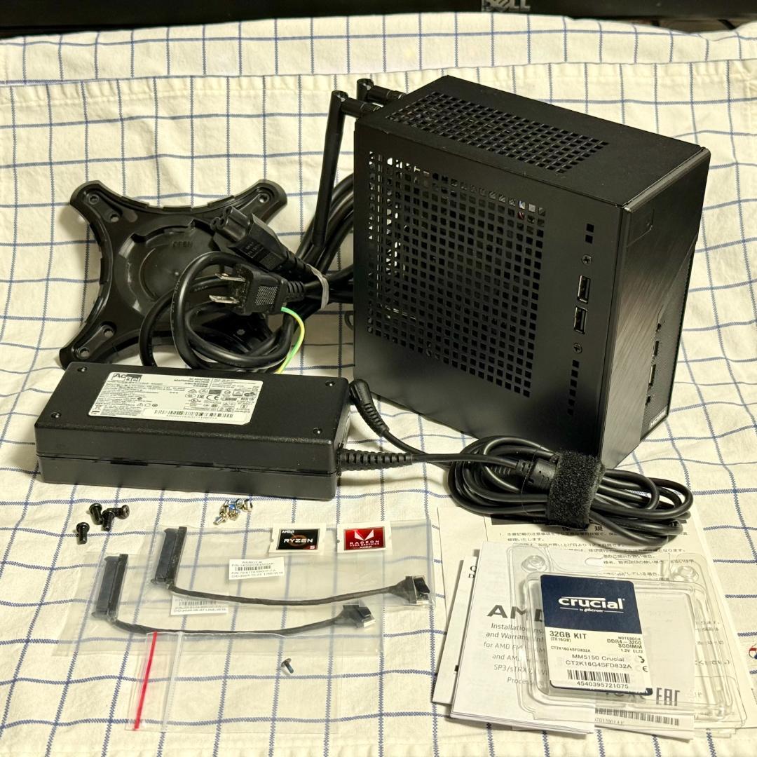 Deskmini X300 組込 Ryzen5 5600G/32GB/500GB