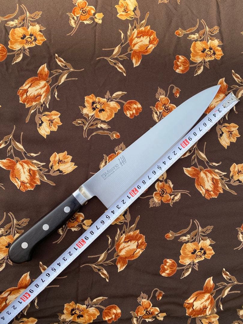 し*ら様 Misono（ミソノ） 440シリーズ　牛刀240mm 和包丁 モリブ